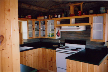 cabin kitchen
                                                                                  